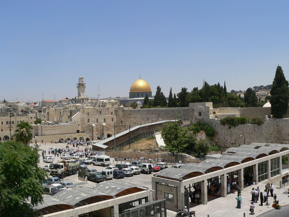 Die Westmauer des Tempels: